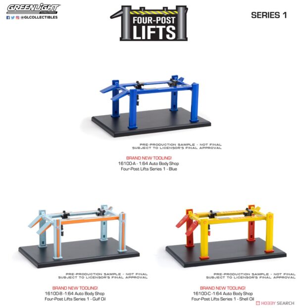 Elevadores Auto Body Shop - Four-Post Lifts Series 1 Diorama