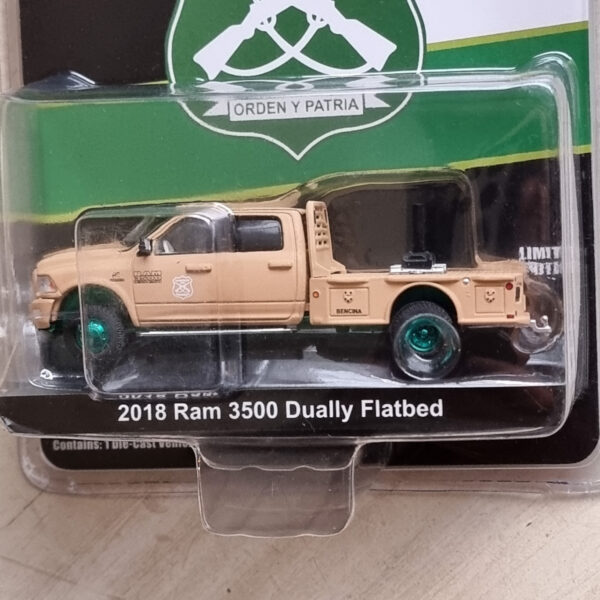 Rueda Verde GREENMACHINE RAM 3500 2018 GRUA CARABINEROS DE CHILE