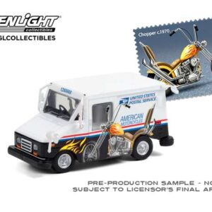 Furgon reparto correos USPS Harley Davidson 1:64
