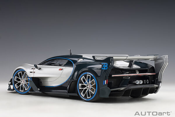 BUGATTI VISION GRAN TURISMO (ARGENT2 SILVER/PBCLSUE CA R B O N ) - Imagen 6