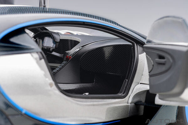 BUGATTI VISION GRAN TURISMO (ARGENT2 SILVER/PBCLSUE CA R B O N ) - Imagen 13
