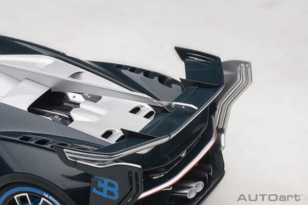 BUGATTI VISION GRAN TURISMO (ARGENT2 SILVER/PBCLSUE CA R B O N ) - Imagen 14