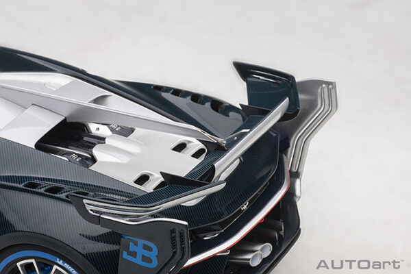 BUGATTI VISION GRAN TURISMO (ARGENT2 SILVER/PBCLSUE CA R B O N ) - Imagen 15