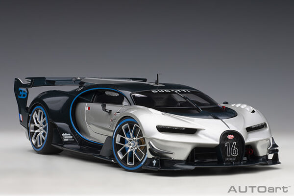 BUGATTI VISION GRAN TURISMO (ARGENT2 SILVER/PBCLSUE CA R B O N ) - Imagen 18