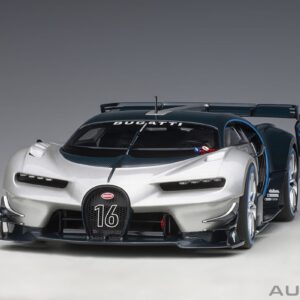 BUGATTI VISION GRAN TURISMO (ARGENT2 SILVER/PBCLSUE CA R B O N )