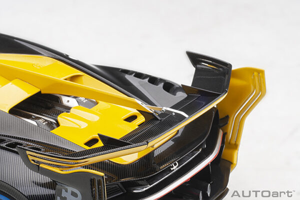 BUGATTI VISION GRAN TURISMO (GIALLO MIDAS  CARBON ) - Imagen 6