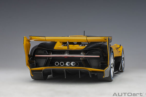 BUGATTI VISION GRAN TURISMO (GIALLO MIDAS  CARBON ) - Imagen 9