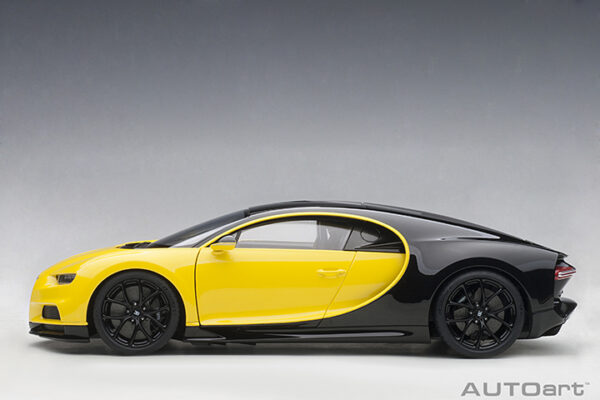 BUGATTI CHIRON 2017  YELLOW BLACK - Imagen 7