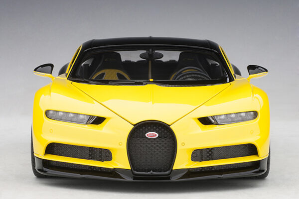 BUGATTI CHIRON 2017  YELLOW BLACK - Imagen 9