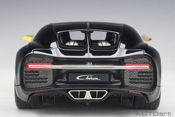 BUGATTI CHIRON 2017  YELLOW BLACK - Imagen 10