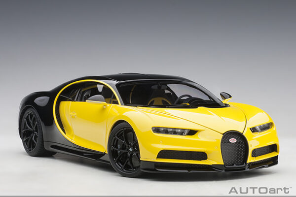 BUGATTI CHIRON 2017  YELLOW BLACK - Imagen 21