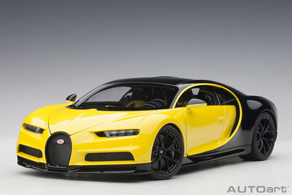 BUGATTI CHIRON 2017  YELLOW BLACK - Imagen 20