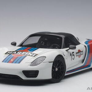 PORSCHE 918 SPYDER WEISSACH PACKAGE (WHITE/SMART IN LIVERY)