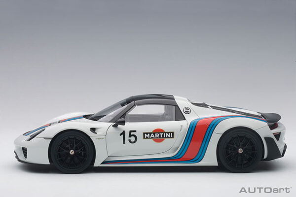 PORSCHE 918 SPYDER WEISSACH PACKAGE (WHITE/SMART IN LIVERY) - Imagen 8