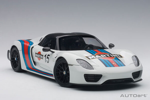 PORSCHE 918 SPYDER WEISSACH PACKAGE (WHITE/SMART IN LIVERY) - Imagen 20