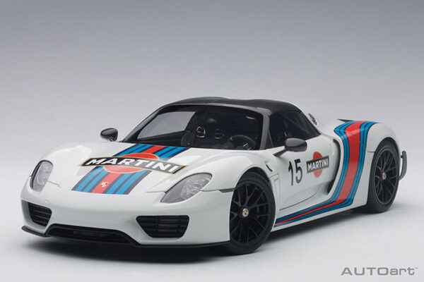 PORSCHE 918 SPYDER WEISSACH PACKAGE (WHITE/SMART IN LIVERY) - Imagen 19