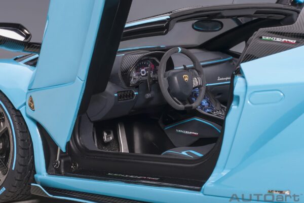 LAMBORGHINI CENTENARIO ROADSTER PEARL BLUE - Imagen 10
