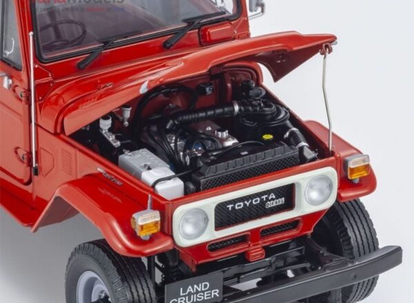 Toyota Land Cruiser FJ40 Pickup Rojo - Imagen 4
