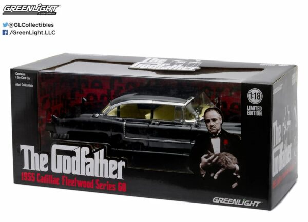 1955 Cadillac Fleetwood Series 60 Special El Padrino  The Godfather 1:18 - Imagen 4