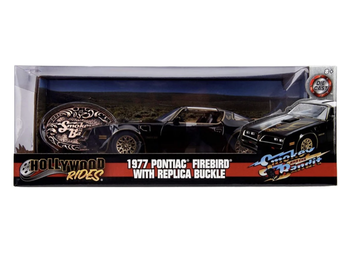 Pontiac 1977 Smokey & The Bandit 1:24 con hebilla - Imagen 5