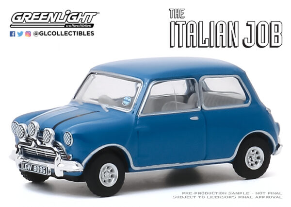 1967 Austin Mini Cooper S 1275 MKI Azul Italian Job