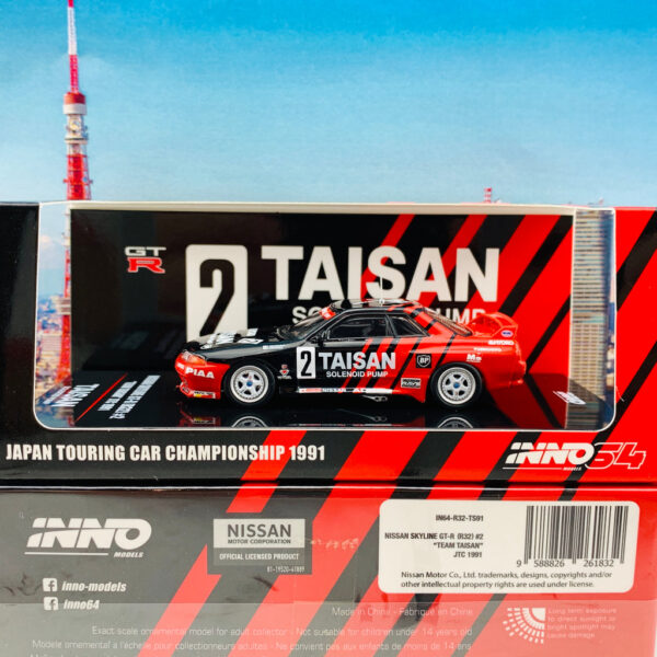 NISSAN SKYLINE GT-R R32 #2 "TAISAN" JTC 1991 - Imagen 2