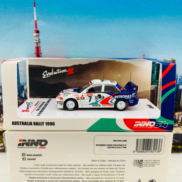 MITSUBISHI LANCER EVOLUTION III #7 Australia Rally 1996 - Imagen 2
