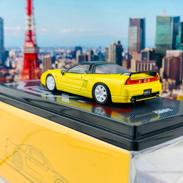 HONDA NSX-R (NA2) Rio Yellow Pearll W/ Extra Wheels - Imagen 3