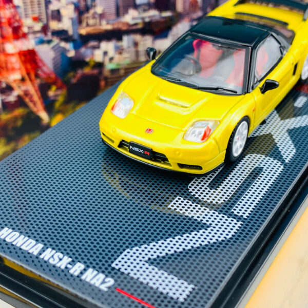 HONDA NSX-R (NA2) Rio Yellow Pearll W/ Extra Wheels - Imagen 5