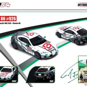 TOYOTA 86 #926 "BRIDE" GAZOO RACING 86/BRZ 2016 CHARLES NG 10
