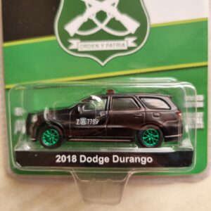 Rueda verde GREENMACHINE Dodge Durango Carabineros de Chile 1:64