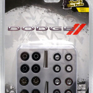 set Llantas ruedas neumaticos Dodge 1:64