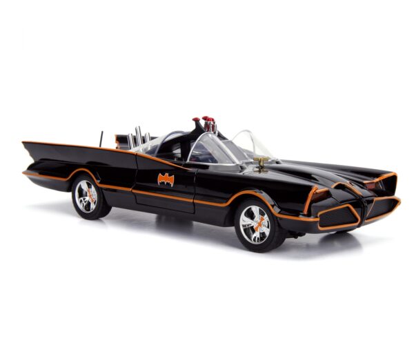 1966 Batimovil  con figuras Batman Robin caja de lujo 1:18 - Imagen 7