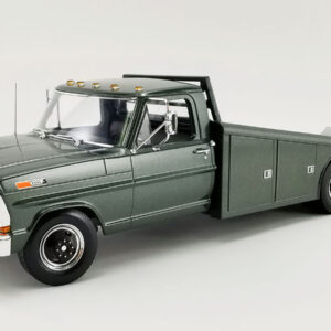 1970 Ford F-350 camion rampa Verde 1:18