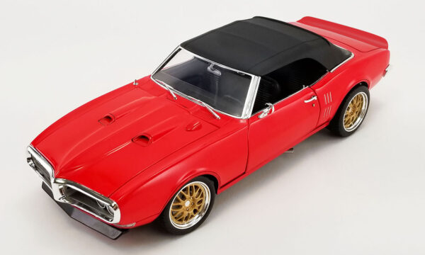 1968 Pontiac Firebird Convertible Restomod Rojo