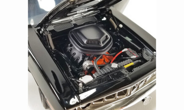 1971 Plymouth HEMI Cuda Negro - Imagen 4