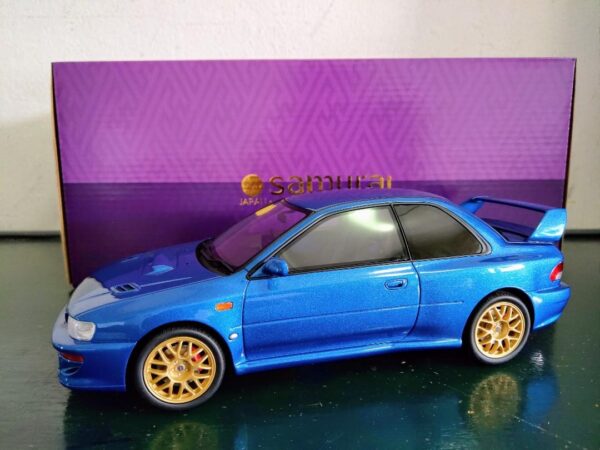 Subaru Impreza 22B STI Kyosho serie Samurai  1:18 Edicion especial - Imagen 10