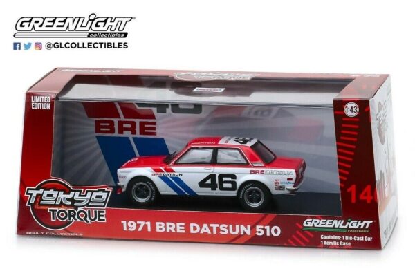 Datsun 510 1971 #46 BRE 1:43 - Imagen 3