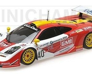 McLaren F1 GTR BMW EMI Gulf Le Mans 1998 Sugden Auberlen Rourke 1:18