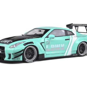 NIssan GT-R (R35) W/ Liberty Walk Body Kit 2.0 Green 2020