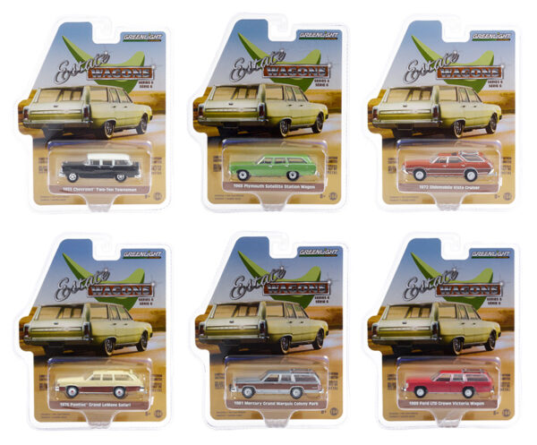 Greenmachine Plymouth Satelite 1968 Estate Wagons Series 6 - Imagen 2