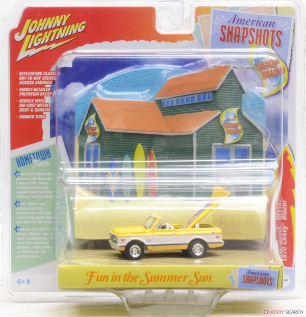 Chevrolet Blazer 1970 con tabla de Surf Dioramas Series 5 1:64 - Imagen 2