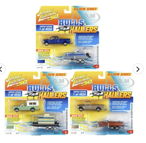 CAMIONETAS HULLS & HAULERS SERIES 2 1:64