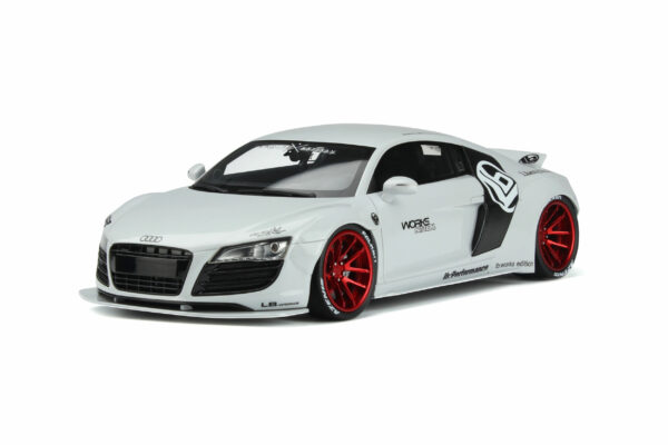 AUDI R8 BY LB-WORKS - GLACIER WHITE