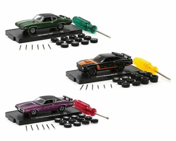 Drivers Auto-Wheels 08 con Set de Ruedas 1:64