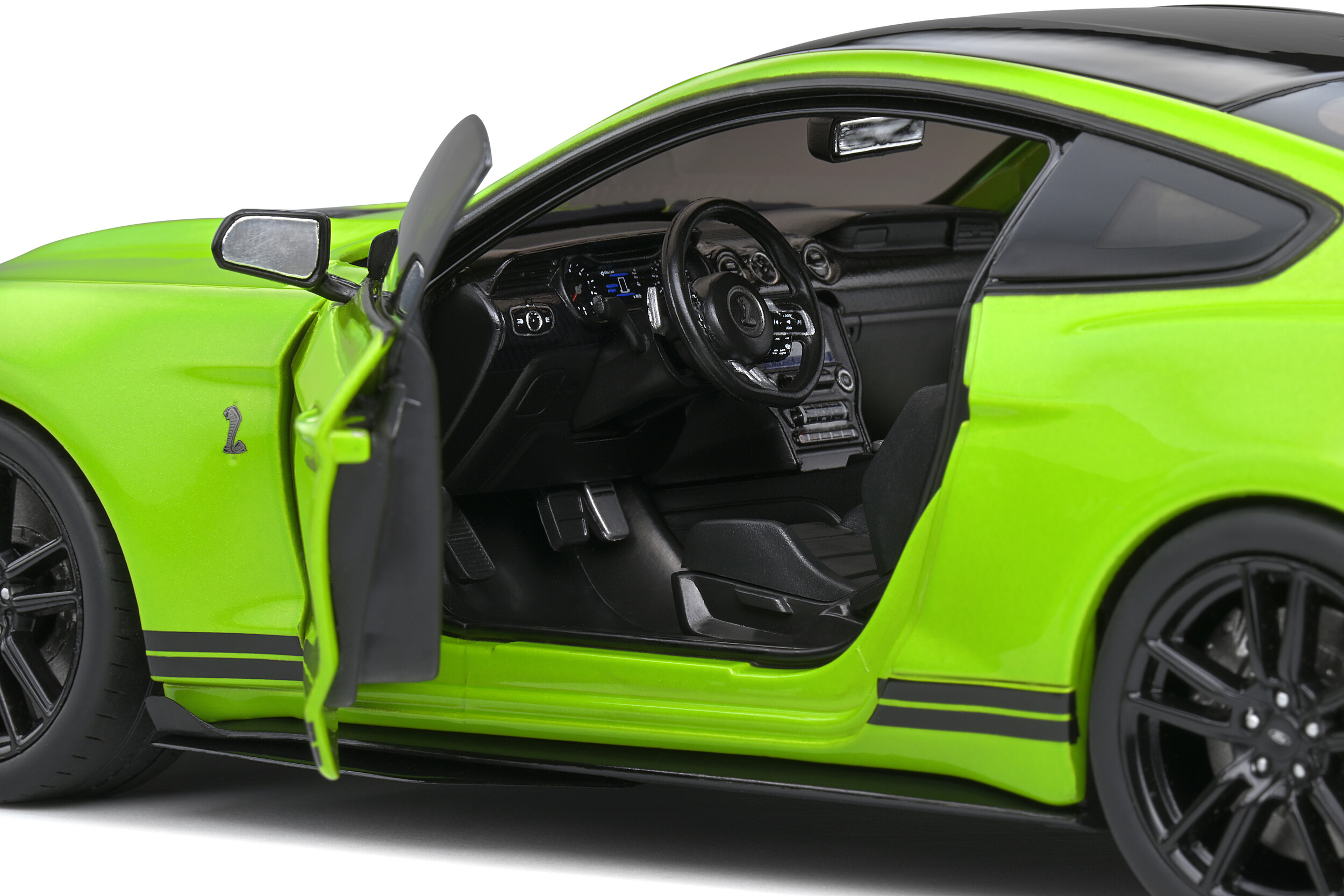 Ford Mustang Shelby GT500 Grabber Lime 2020 – Miniaturas