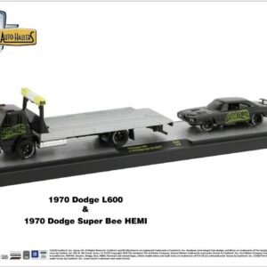 Dodge L600 y Dodge Super Bee Hemi 1970 Auto Haulers R38 1:64