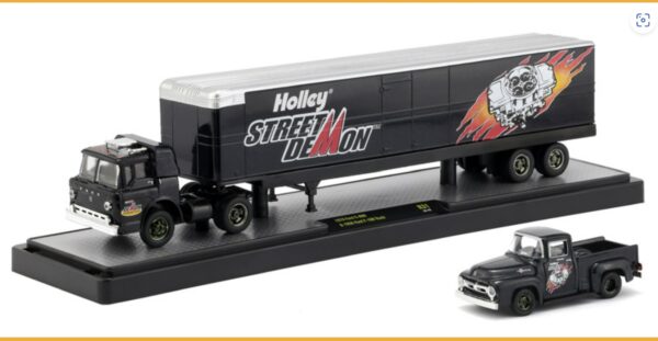 1970 Ford C-600 Truck y1956 Ford F-100 Pickup Holley Street Demon r311:64
