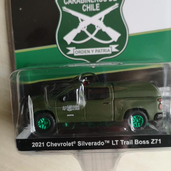 Greenmachine Chevrolet Silverado Z71 2021 GOPE Carabineros de Chile
