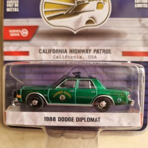 GREENMACHINE Dodge Diplomat 1988 California Highway Patrol 1:64